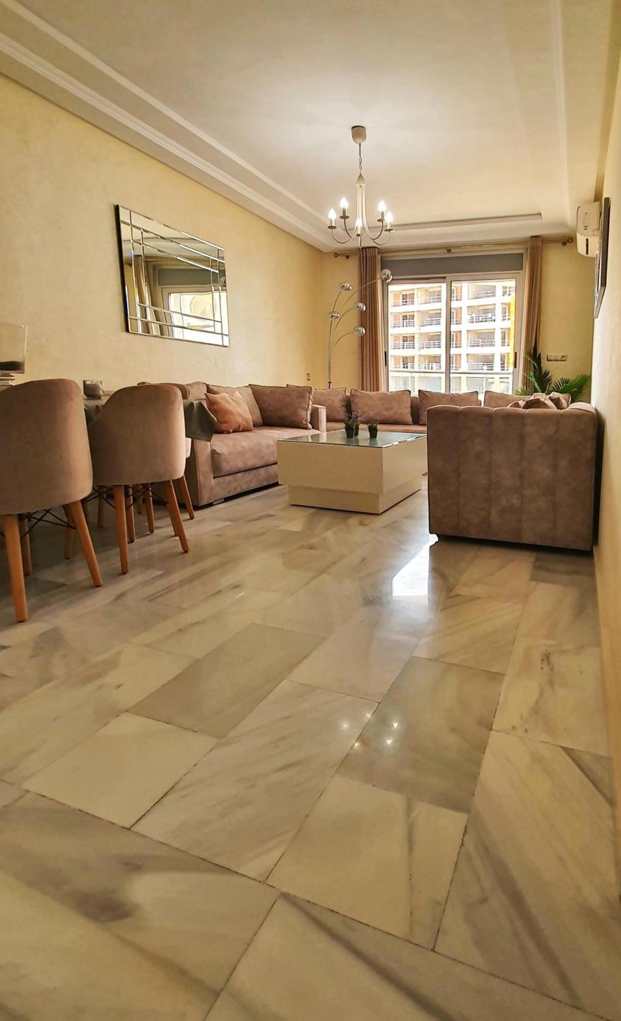 Mont Blanc :Appartement, Vue Sur Mer A 2 Minutes De La Gare. 탕헤르 외부 사진