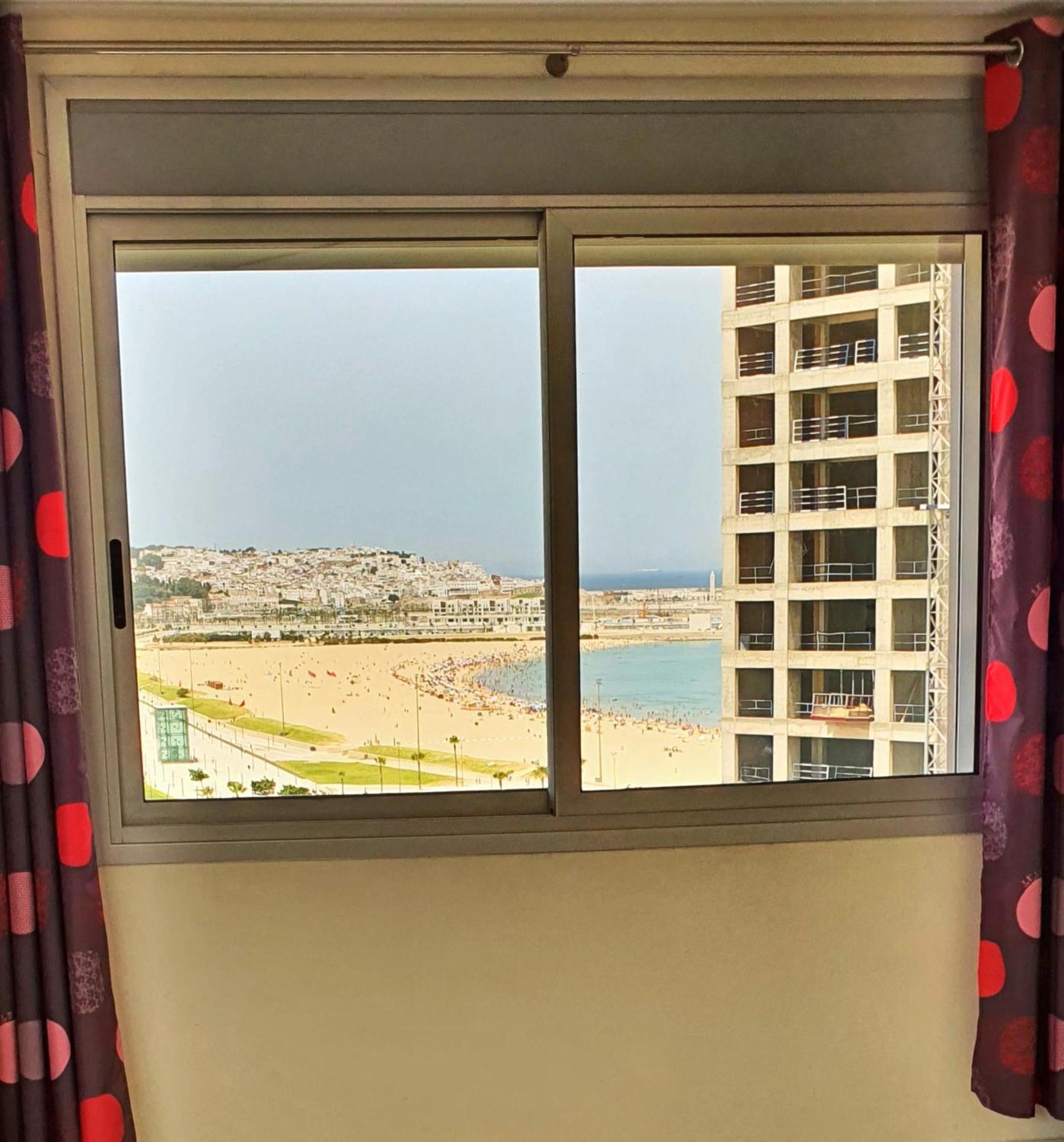 Mont Blanc :Appartement, Vue Sur Mer A 2 Minutes De La Gare. 탕헤르 객실 사진