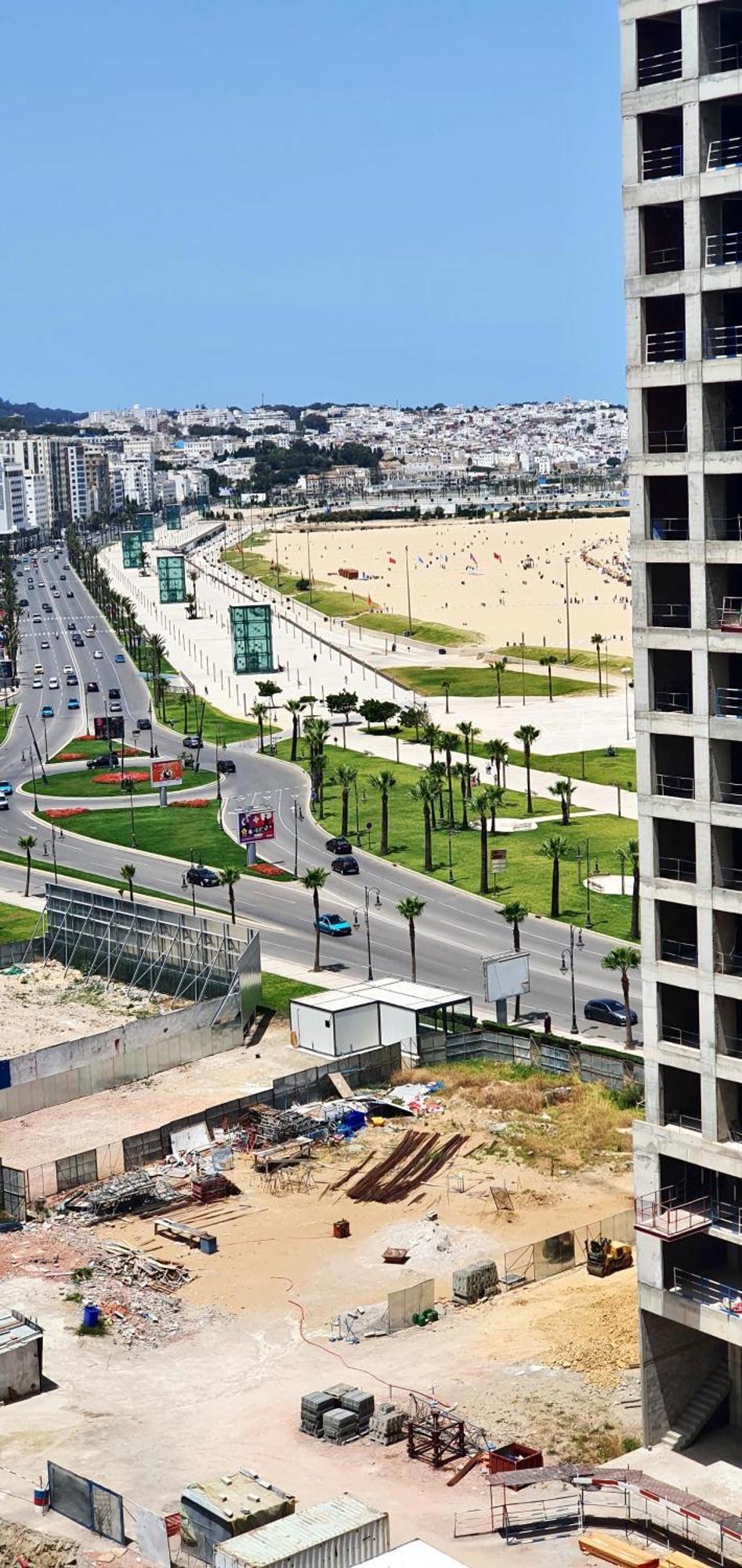 Mont Blanc :Appartement, Vue Sur Mer A 2 Minutes De La Gare. 탕헤르 객실 사진